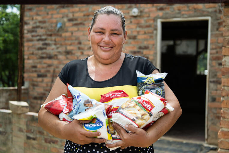 베네수엘라 이주민 식량 지원